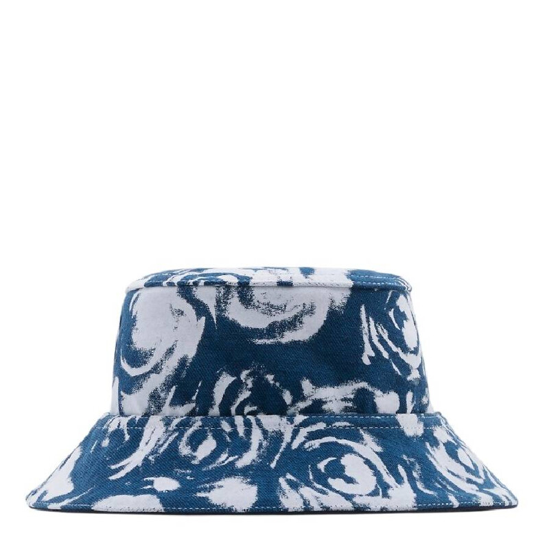 Burberry Reversible Denim Cotton Bucket Hat, Size Small  display picture 3