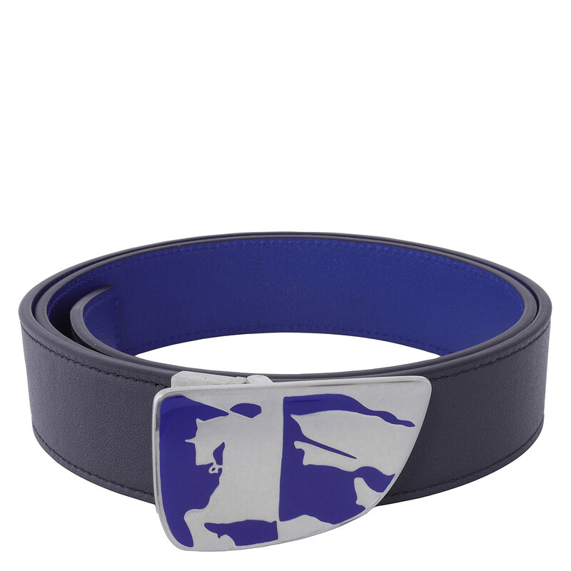 Burberry Reversible Leather Shield EKD Belt, Size 85 cm 8092103