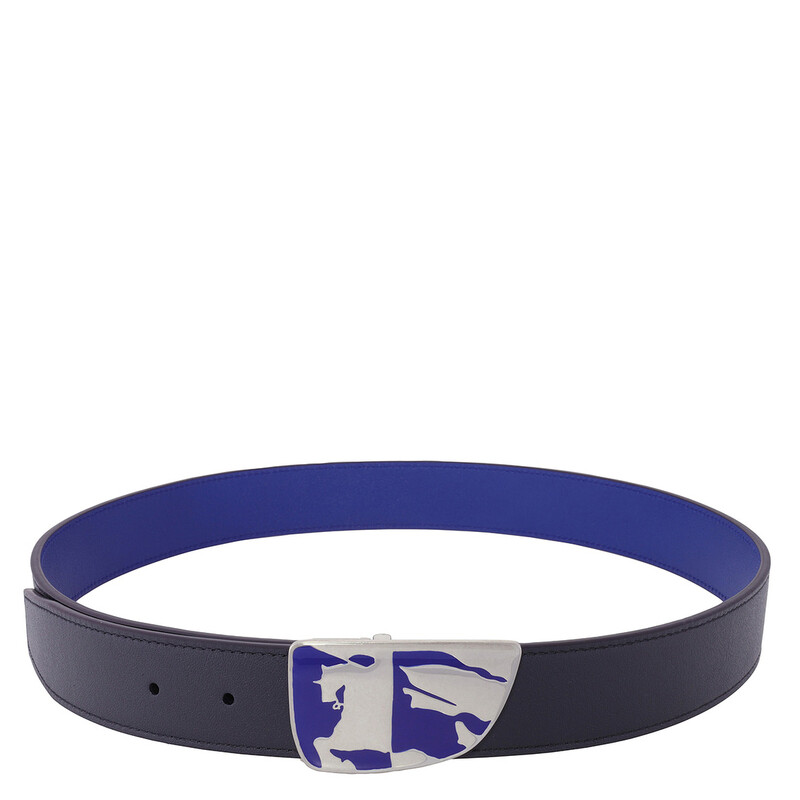 Burberry Reversible Leather Shield EKD Belt, Size 85 cm 8092103