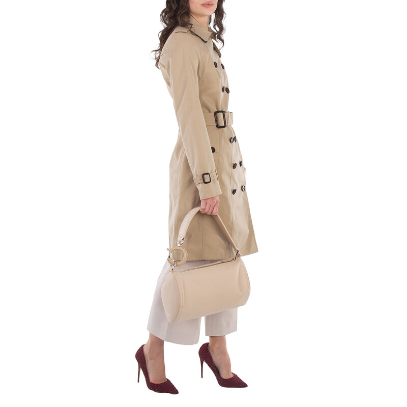 Burberry Rhombi Small Shoulder Bag in Soft Fawn 8053350