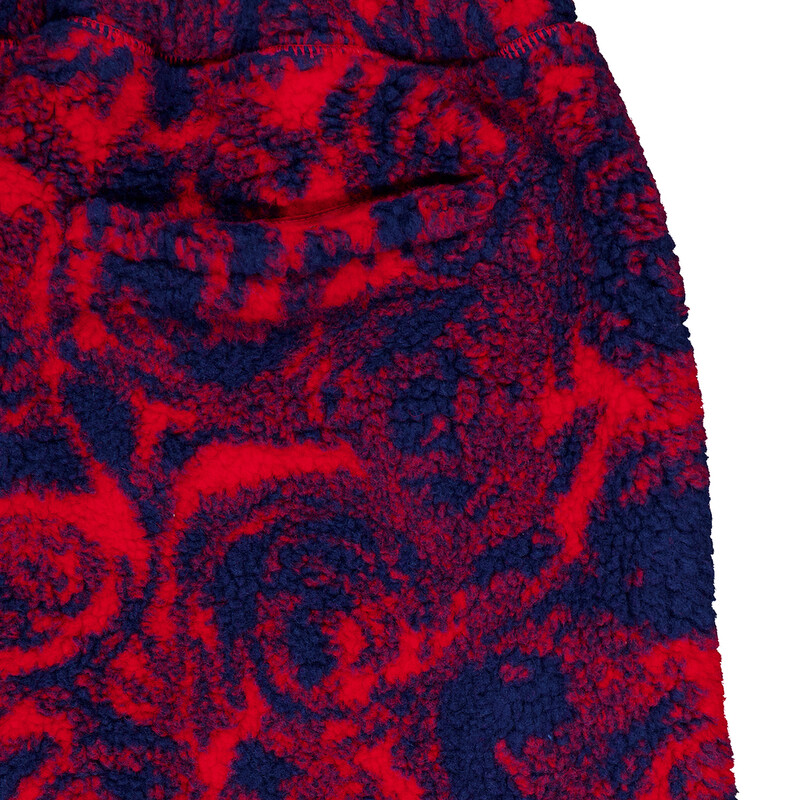 Burberry Rose Print Fleece Trousers, Size X-Small 8077401