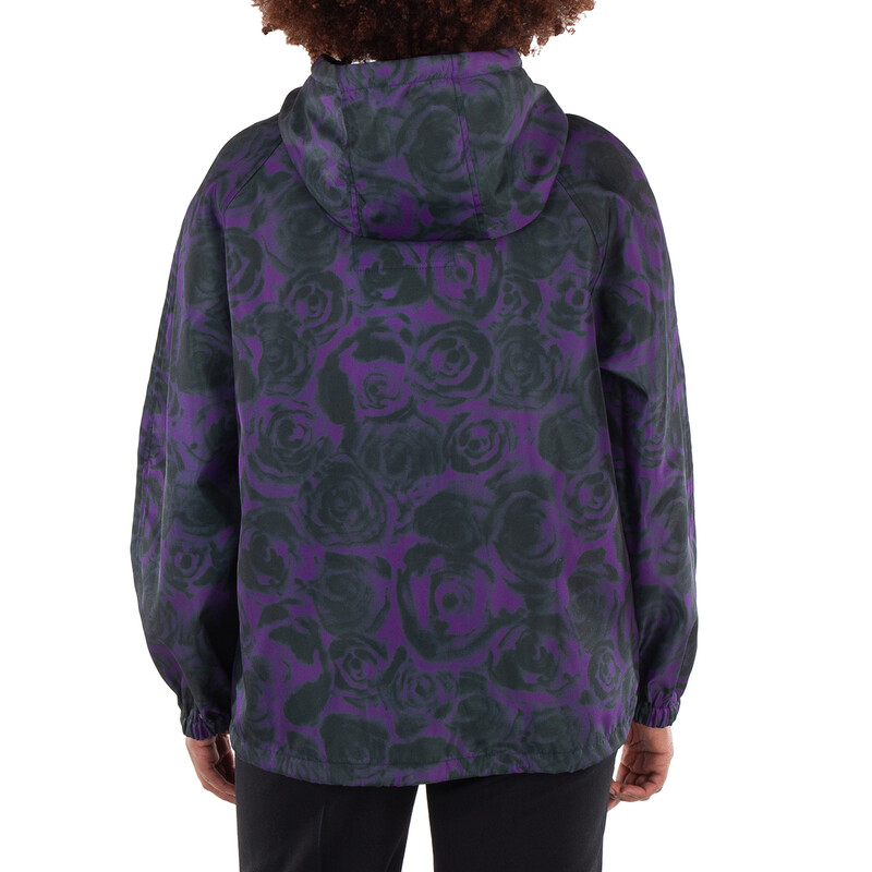 Burberry Rose Print Nylon Jacket, Size XX-Small 8079013 - Clothing