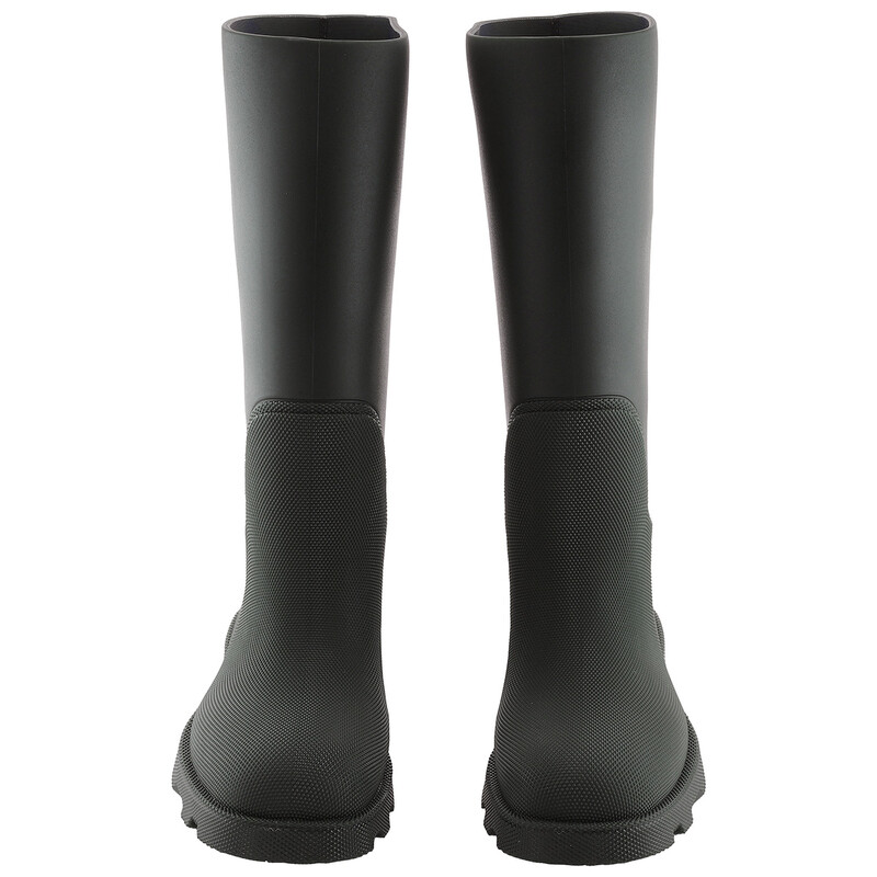 Burberry Rubber Marsh Calf-Length Rain Boots, Brand Size 36 (US