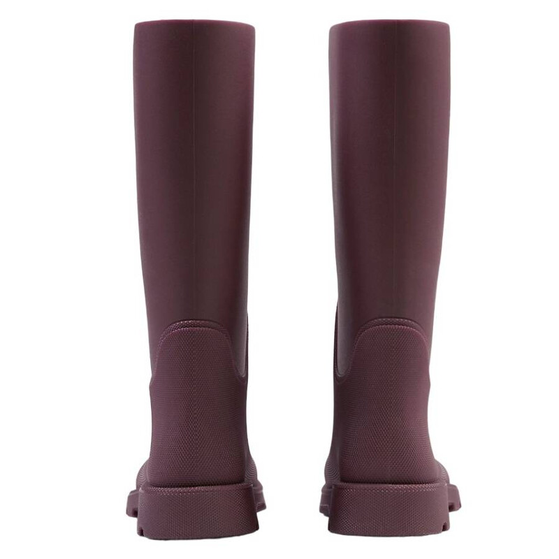Burberry ラバーブーツ Marsh サイズ40 Marsh Burberry Check rain boots in black - Burberry | Mytheresa