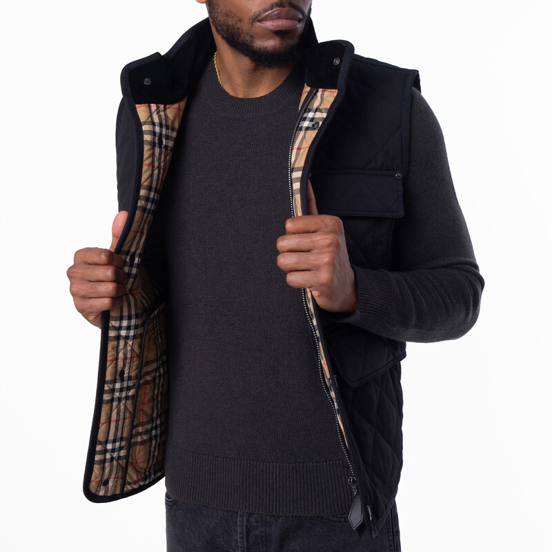 Burberry Saunton Quilted Thermoregulated Gilet, Size X-Large