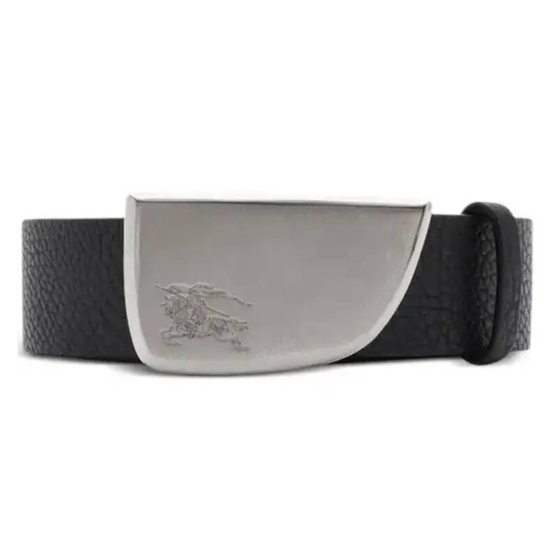 Burberry Shield Buckle Leather Belt, Size 85 8087257 - Jomashop