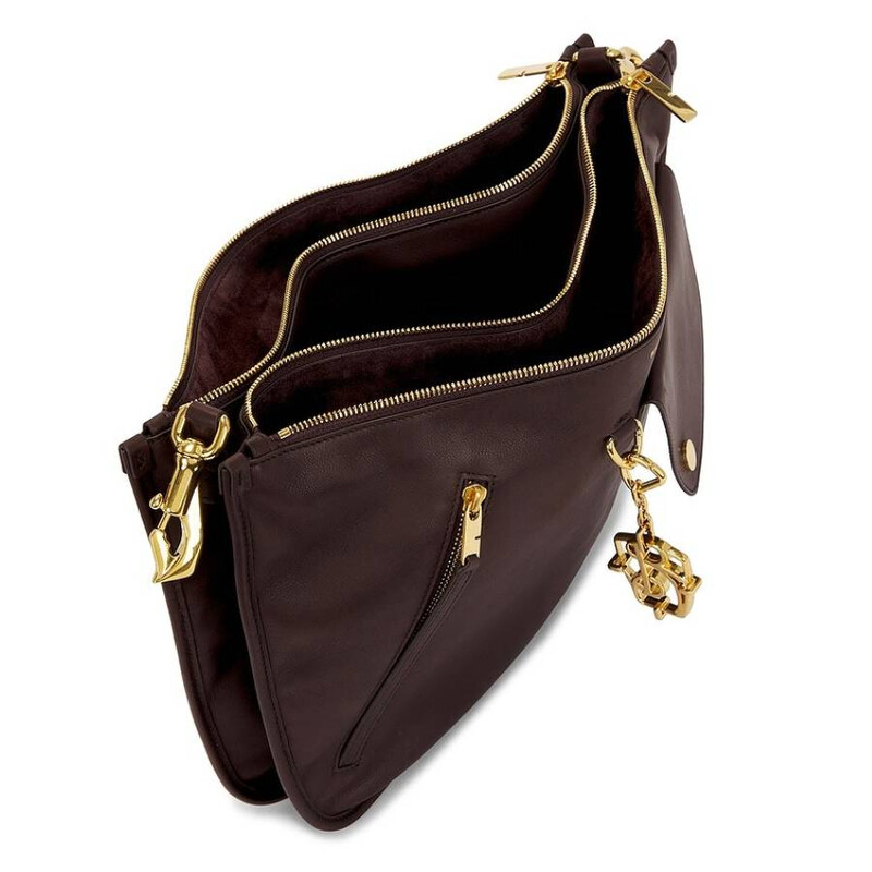 Burberry Shield Twin Leather Bag 8099251 5045707909435 - Handbags