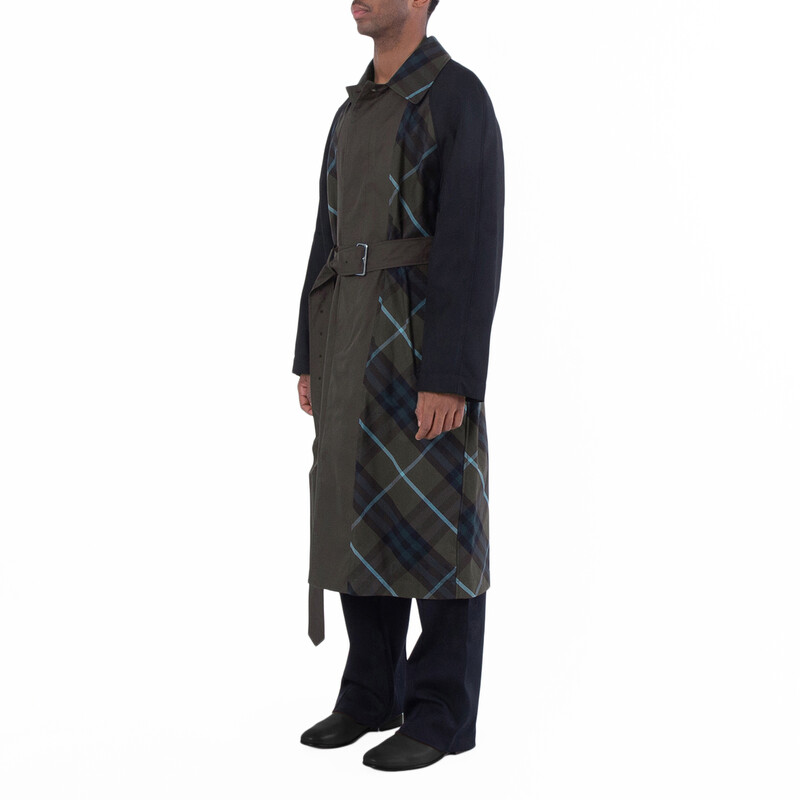 【美品】Burberrys ピーコート カシミア混 ダブルフェイス　9号グリーン BURBERRY - 美品 Vintage バーバリー Burberrys コート トレンチコート