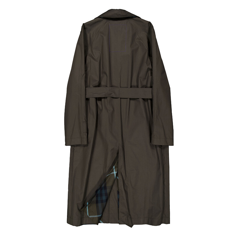 Burberry Short Reversible Bradford Car Coat, Brand Size 54 ( US