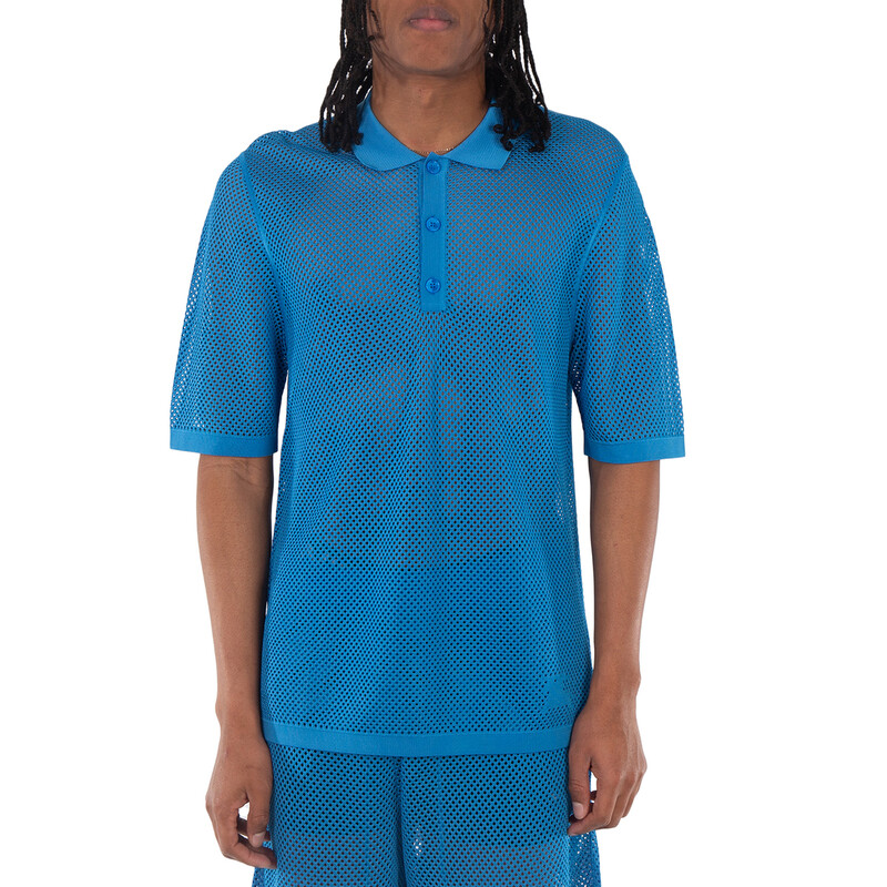Burberry Short Sleeve Mesh T-Shirt, Size Large 8071628 - Clothing