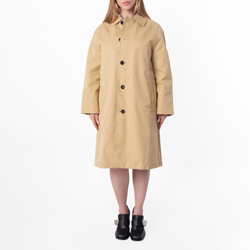 burberry コート Burberry Single-Breasted Straight Hem Wool Coat, Brand Size 8 ( US