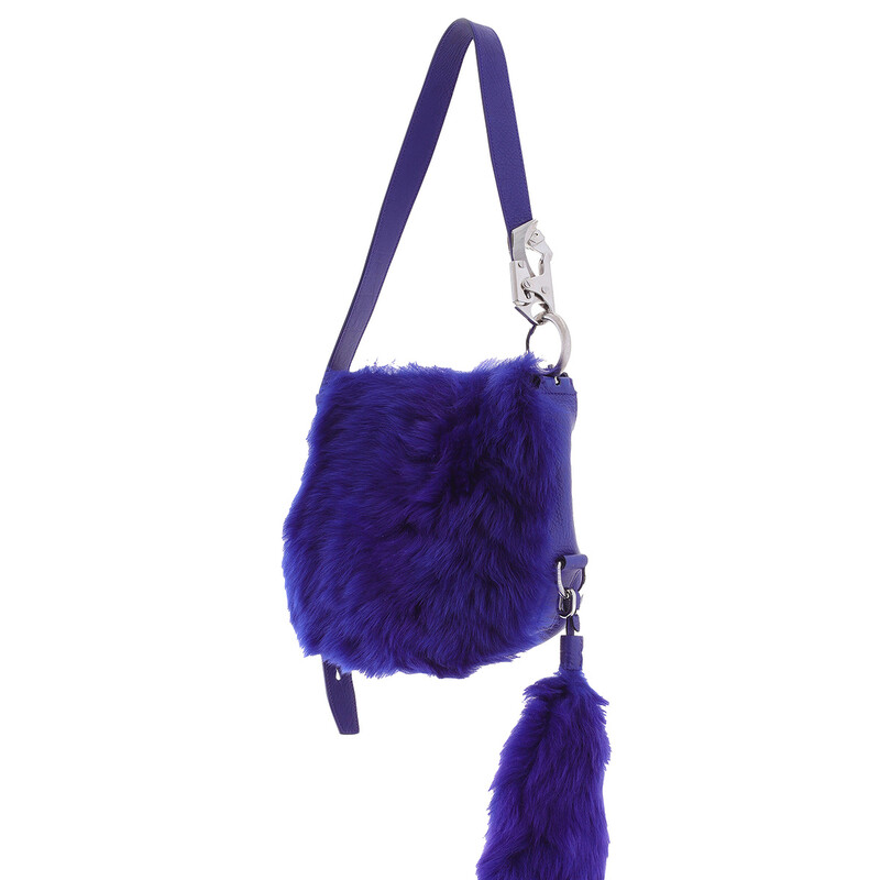 Burberry Small Knight Faux-Fur Shoulder Bag 8075126 5045704314461