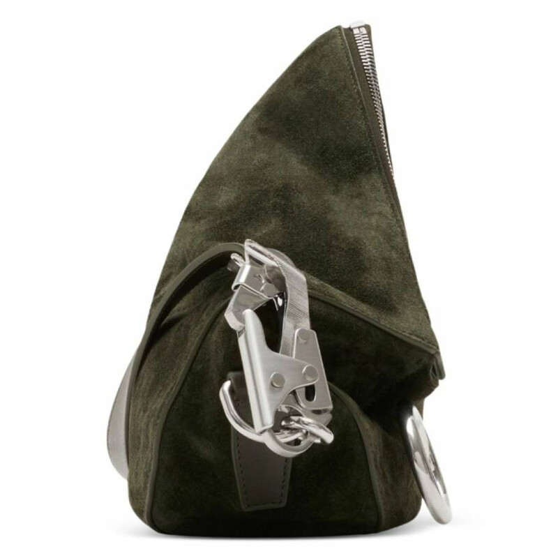 Burberry Small Knight Suede Shoulder Bag 8095282 5045707326317