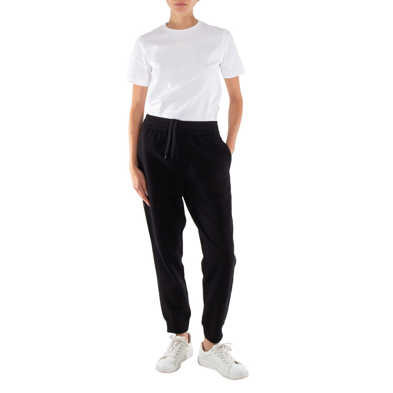 Burberry Stephan Check Trim Cotton Joggers, Size XX-Small 8046056