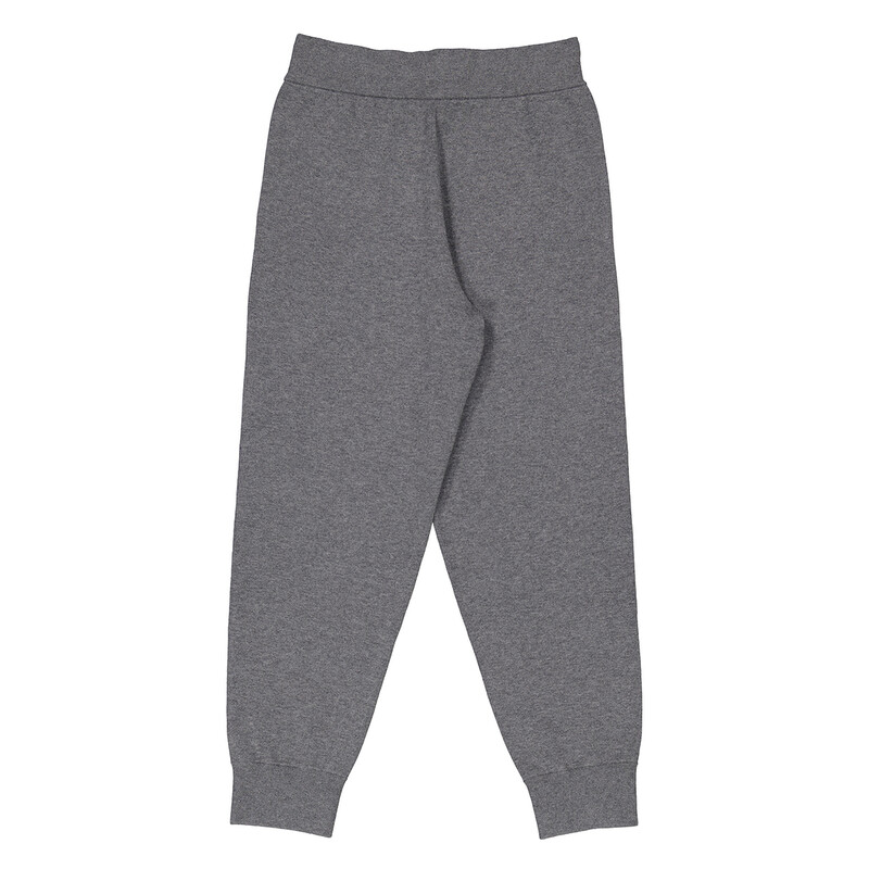 Burberry Storm Grey Melange TB Logo Knit Sweatpants, Size X-Small