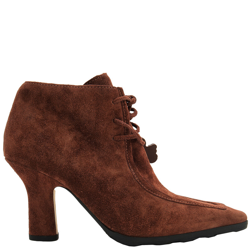 Burberry Storm Suede Ankle Boots, Brand Size 36 (US Size 6