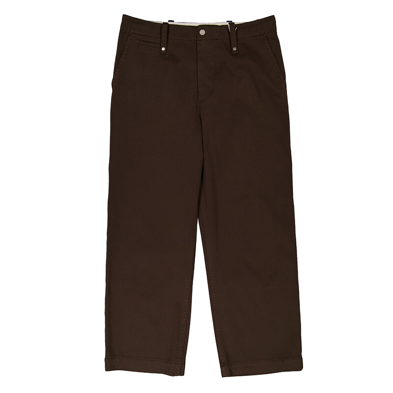 Burberry Straight-Leg Loose-Fit Trousers, Size XX-Large 8076645