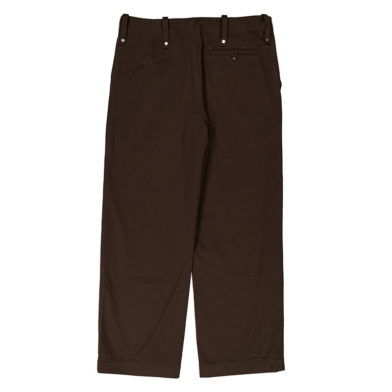 Burberry Straight-Leg Loose-Fit Trousers, Size XX-Large 8076645