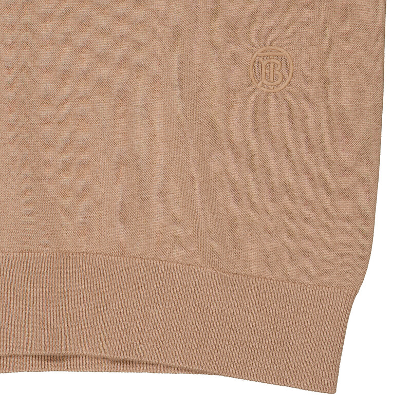 BURBERRY ニット Burberry Men's Check Trim Wool Half-Zip Sweater | Neiman Marcus