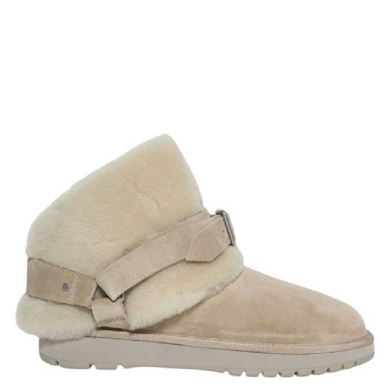 Burberry Suede And Shearling Chubby Boots, Brand Size 41 ( US Size