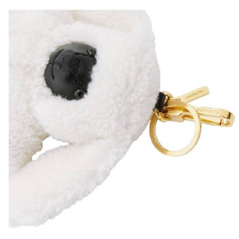 極美品 現行品 BURBERRY 白タグ テディベア刺繍 36.000円 Burberry Thomas Rabbit Bear Charm 8063563 5045700742022 - Jomashop