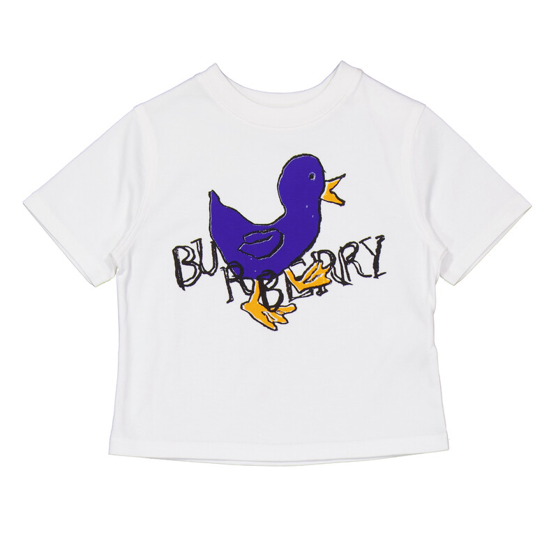 Burberry Toddler Cedar Duckling T-Shirt, Size 18M 8093395