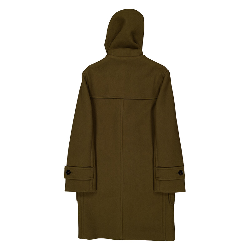 u*b様 Burberry ダッフルコート カーキ Burberry Toggle-Fastening Duffle Coat, Brand Size 52 ( US Size 42