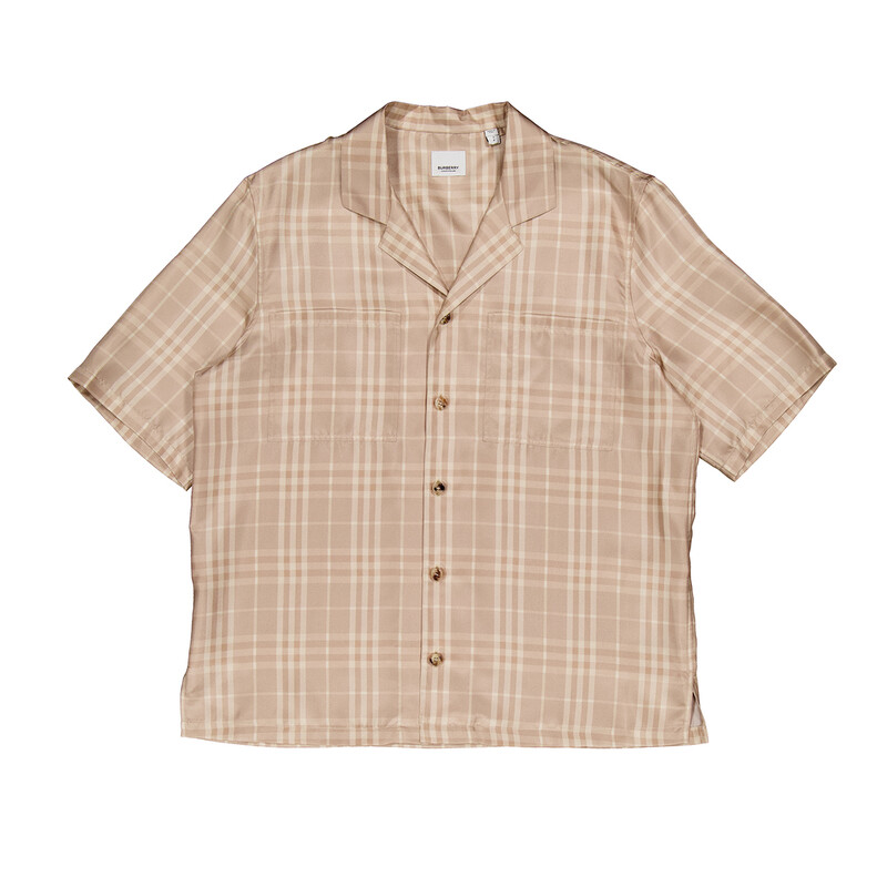 Burberry Vintage Check Pattern Shirt, Size Small 8068583