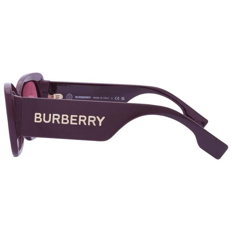 Burberry D2819 51-23-141 C3 Womens Sunglasses Black Purple Italy w/ Case Women main image 3
