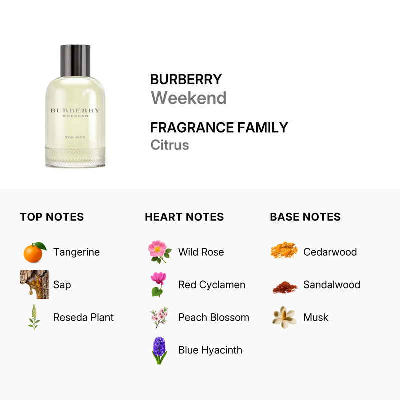 Burberry Weekend / Burberry EDT Spray 3.3 oz (100 ml) (m