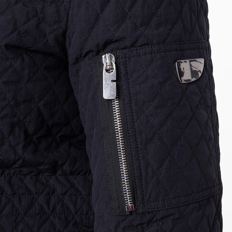 Burberry Womens Black Quilted Insulated Jacket, Size X-Small