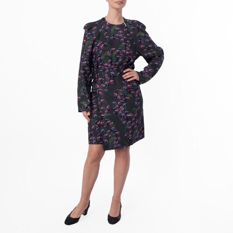 Burberry Womens Cherry-Print Mini Dress, Brand Size 12 ( US Size 10 ) 8088250 - Clothing - Jomashop Burberry Womens Cherry-Print Mini Dress, Brand Size 12 ( US Size 10 ) 8088250 - Clothing - Jomashop