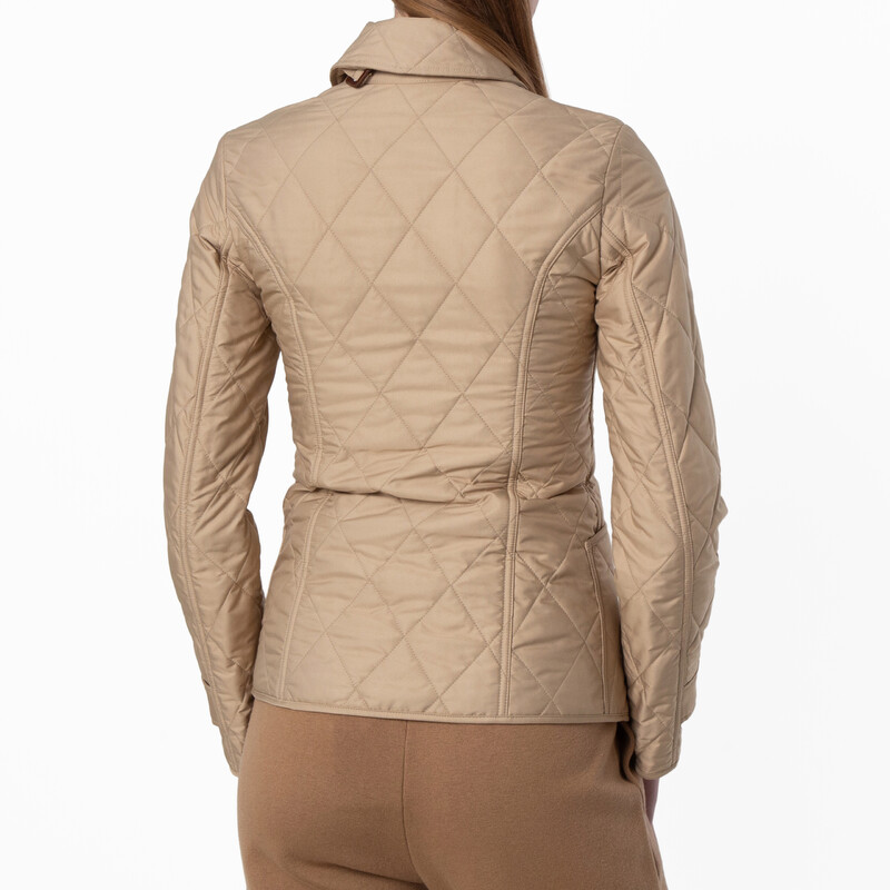 Burberry Womens Diamond Quilted Thermoregulated Jacket, Size XX