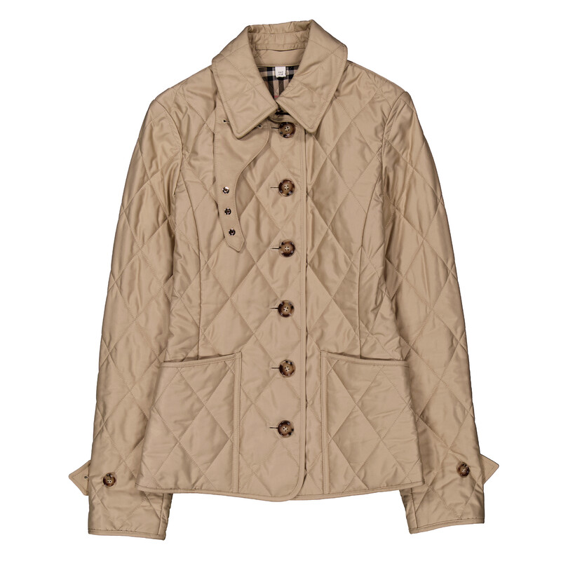 Burberry Womens Diamond Quilted Thermoregulated Jacket, Size XX