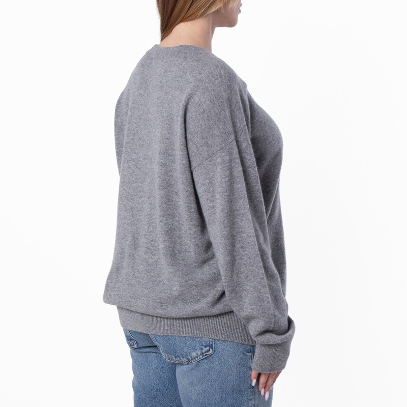 Burberry Womens EKD Cashmere Sweater, Size Large 8080851