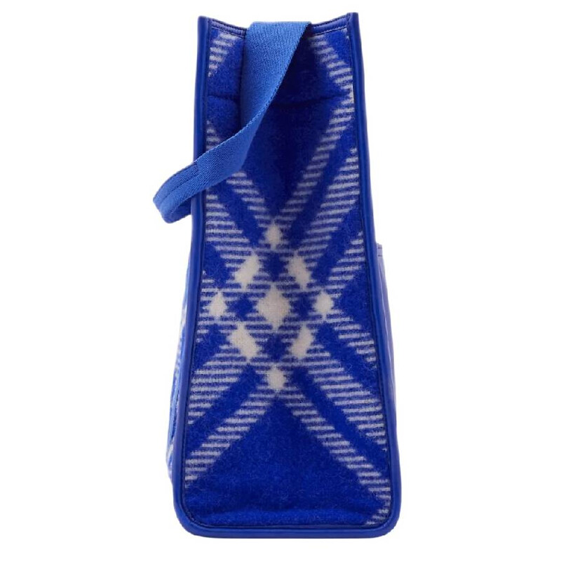 Burberry Check Jacquard Woven Shopper Tote 8075132 5045704317462