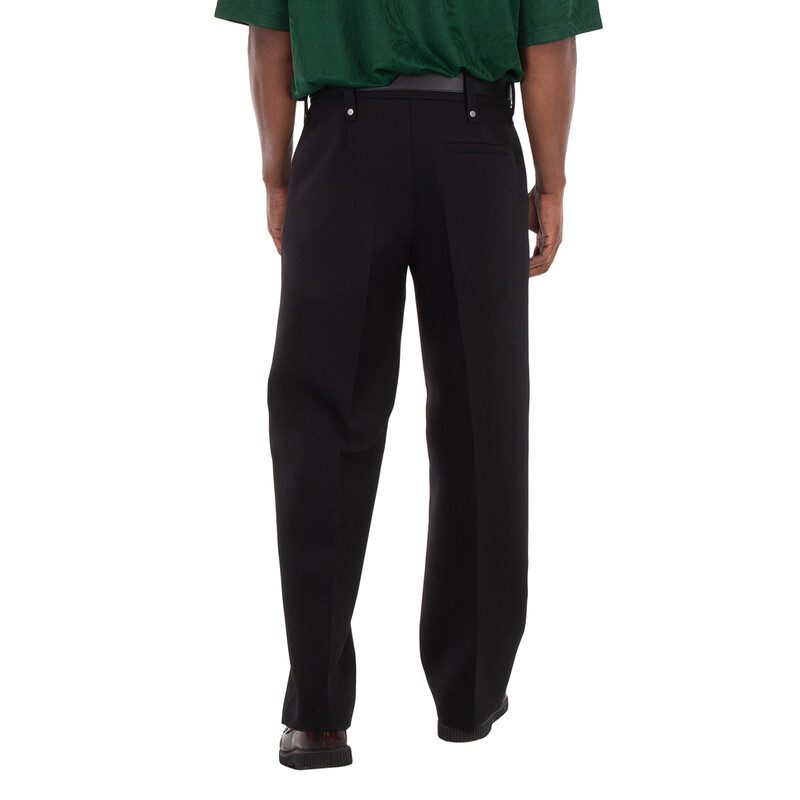 Burberry Wool Blend Tailored Trousers, Brand Size 48 (Waist Size