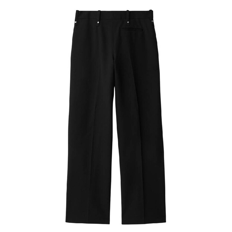 Burberry Wool Blend Tailored Trousers, Brand Size 48 (Waist Size