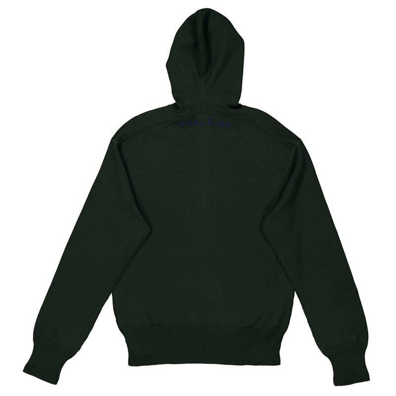 Burberry Wool Half-Zip Hoodie, Size Small 8075881 - Clothing