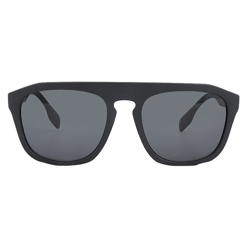 Burberry Wren Dark Grey Browline Men's Sunglasses BE4396U 346487