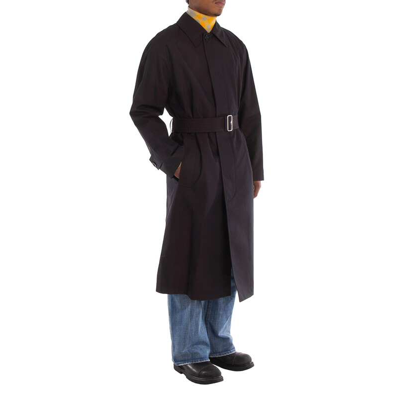 Burberry Zam Single-Breasted Trench Coat, Brand Size 52 ( US Size