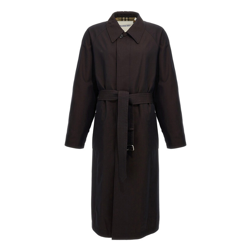 Burberry Zam Single-Breasted Trench Coat, Brand Size 52 ( US Size