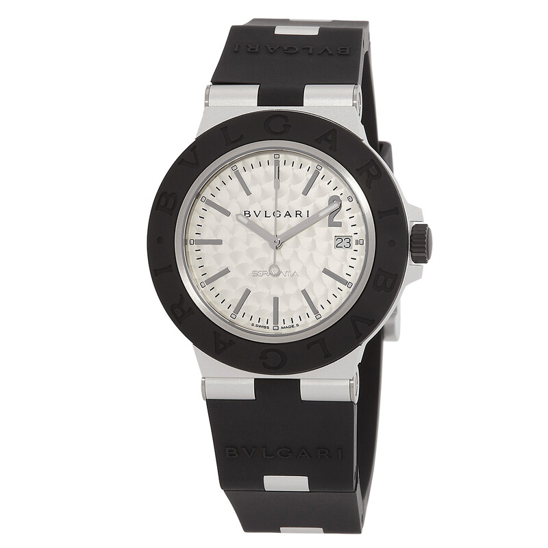 Bvlgari Aluminium Sorayama Automatic Silver Dial Men's Watch