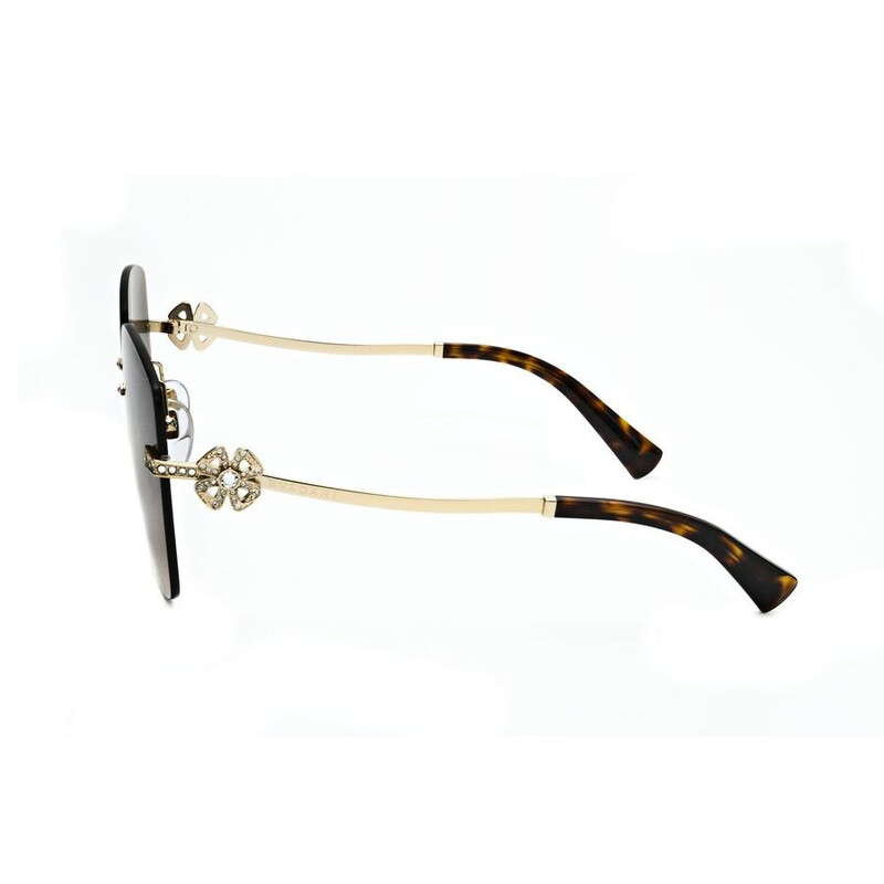 Bvlgari Brown Gradient Square Ladies Sunglasses BV6173B 278/13 58
