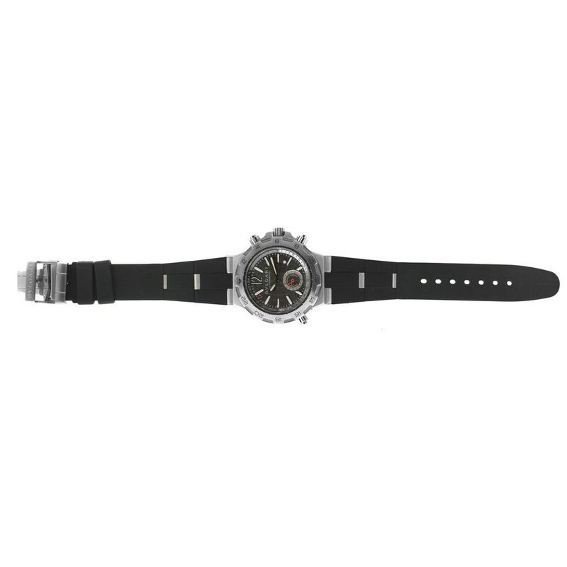 Bvlgari Bulgari Diagono Black Dial Men's Watch DP42S - Watches