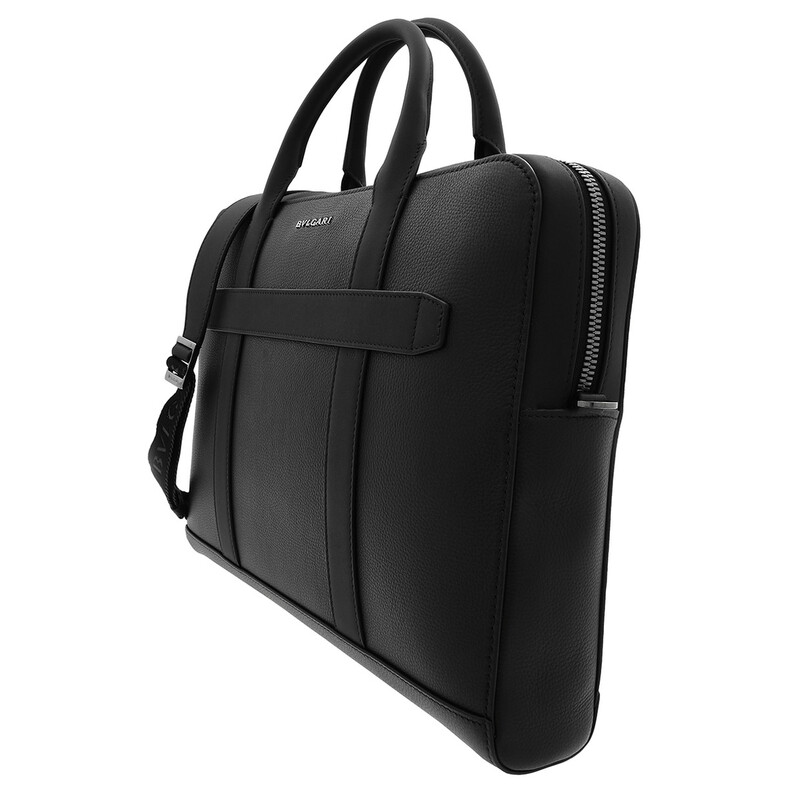 Bvlgari Calf Leather Man Briefcase 291917 8052749241109 - Handbags Bvlgari Calf Leather Man Briefcase 291917 8052749241109 - Handbags