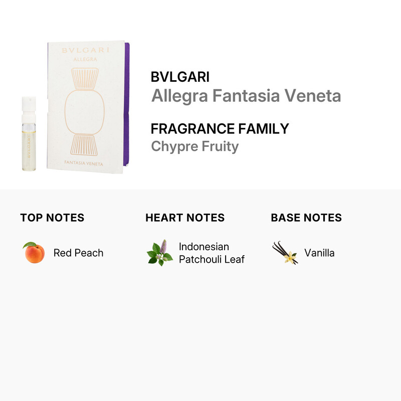 Bvlgari Ladies Allegra Fantasia Veneta EDP Spray 0.05 oz
