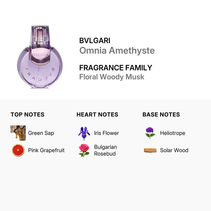 Bvlgari Ladies Omnia Amethyste EDT 3.4 oz (Tester) Fragrances