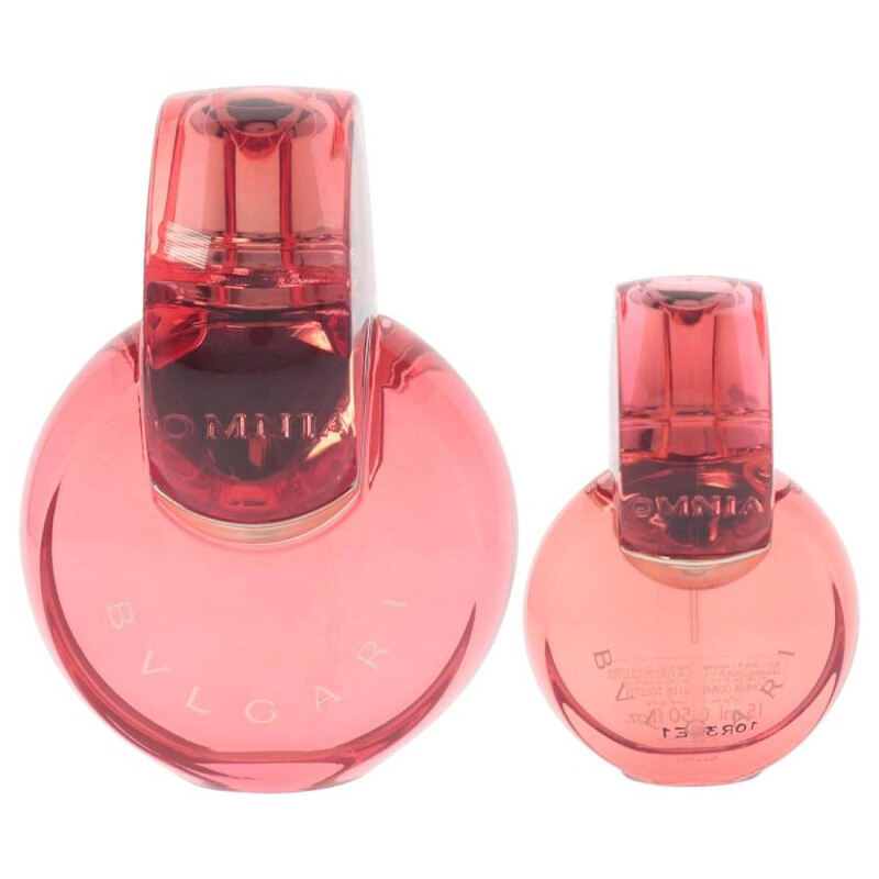 Bvlgari Ladies Omnia Coral 2pcs EDT Gift Set Fragrances