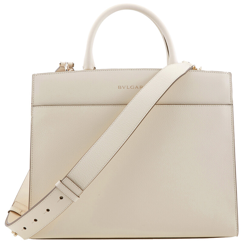 Bvlgari Logo Medium Tote Bag 292517 8052749250620 - Handbags, Logo